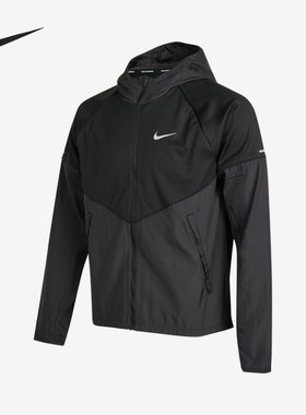 Nike/耐克正品休闲男子时尚防风健身连帽舒适夹克外套 DH6682-010