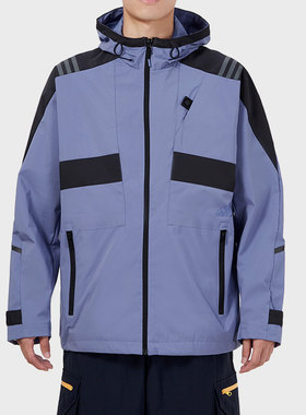 Adidas/阿迪达斯正品新款运动男子连帽夹克外套 H40242