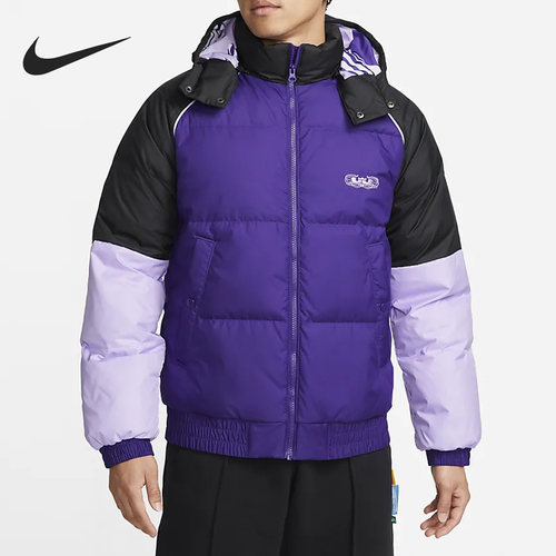Nike/耐克正品冬新款男子篮球运动休闲舒适保暖羽绒服 DQ6141-547