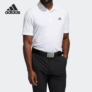 T恤POLO衫 Adidas 高尔夫男子运动短袖 阿迪达斯正品 GM4122 新款