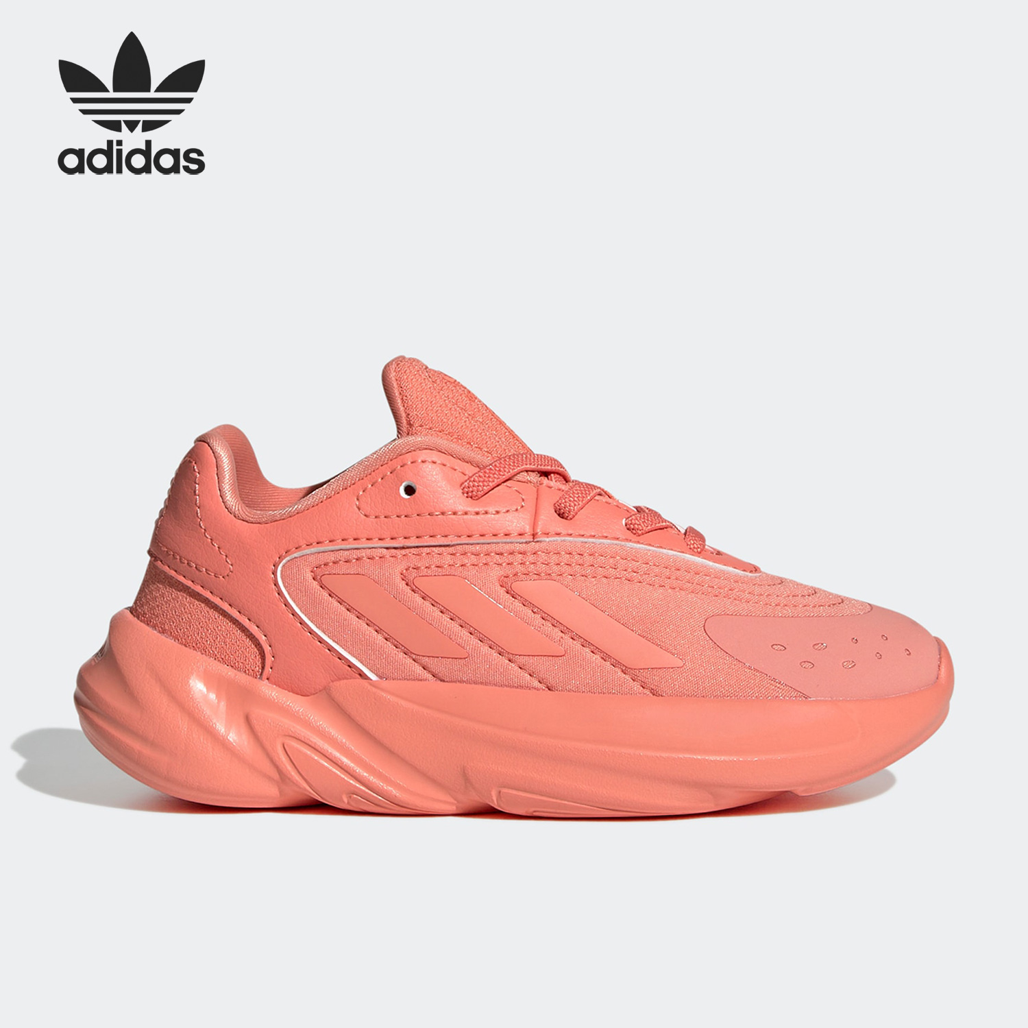 阿迪达斯三叶草儿童休闲运动鞋