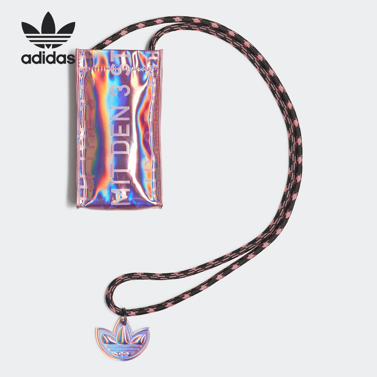 Adidas/阿迪达斯正品三叶草女子斜挎手机包单肩运动包 GN2125