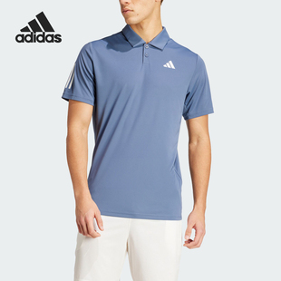 网球短袖 新款 男士 IY3216 翻领POLO衫 阿迪达斯正品 Adidas 春季