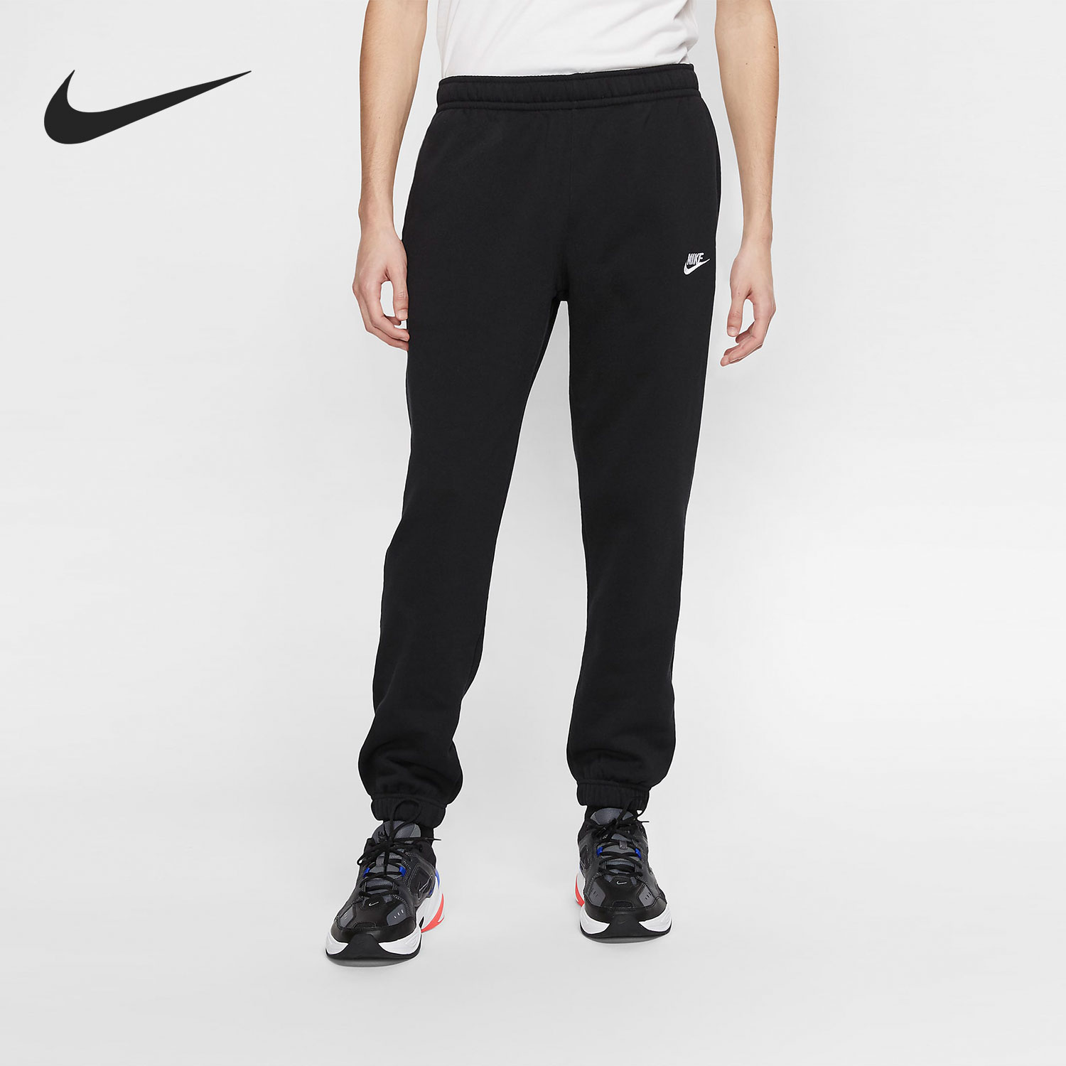 Nike/耐克正品2023年新款男子FLEECE运动休闲长裤 BV2738-010
