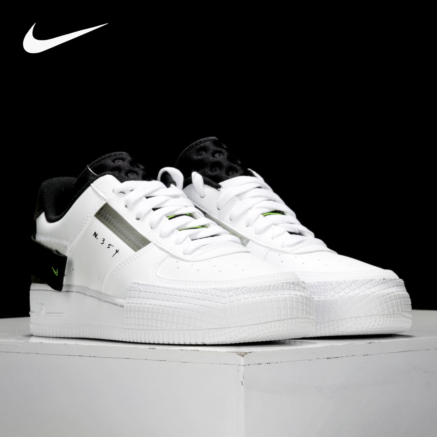 nike/耐克正品air force 1 空军一号 af1解构绑带休闲鞋 at7859