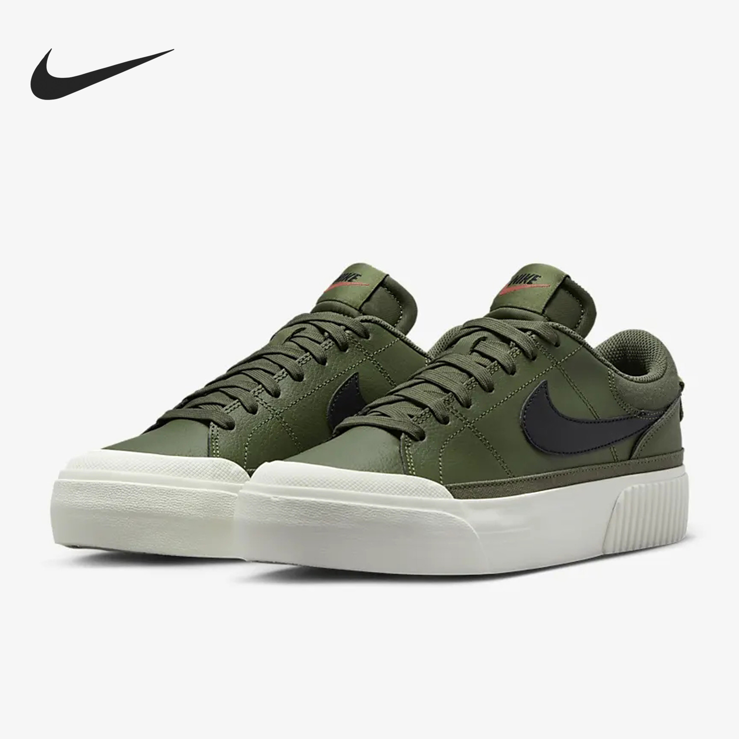 Nike/耐克正品COURT LEGACY LIFT女子运动休闲舒适板鞋DM7590-201