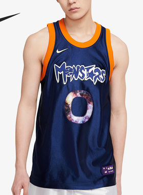 Nike/耐克正品26夏x Monstars詹姆斯男子篮球运动背心CW4283-455