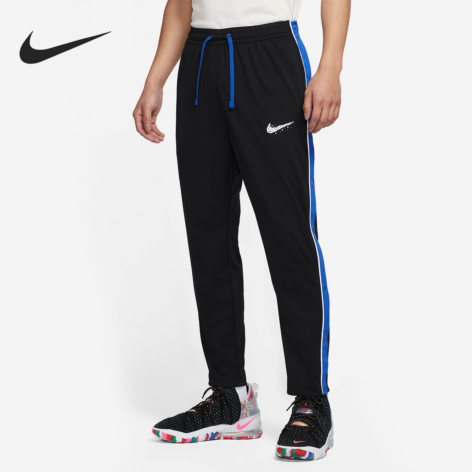 Nike/耐克正品新款男子侧排扣透气直筒休闲运动裤DV3200-010-封面