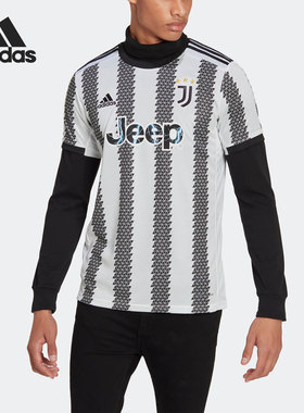 Adidas/阿迪达斯正品尤文图斯球迷版男子足球短袖球衣T恤 H38907