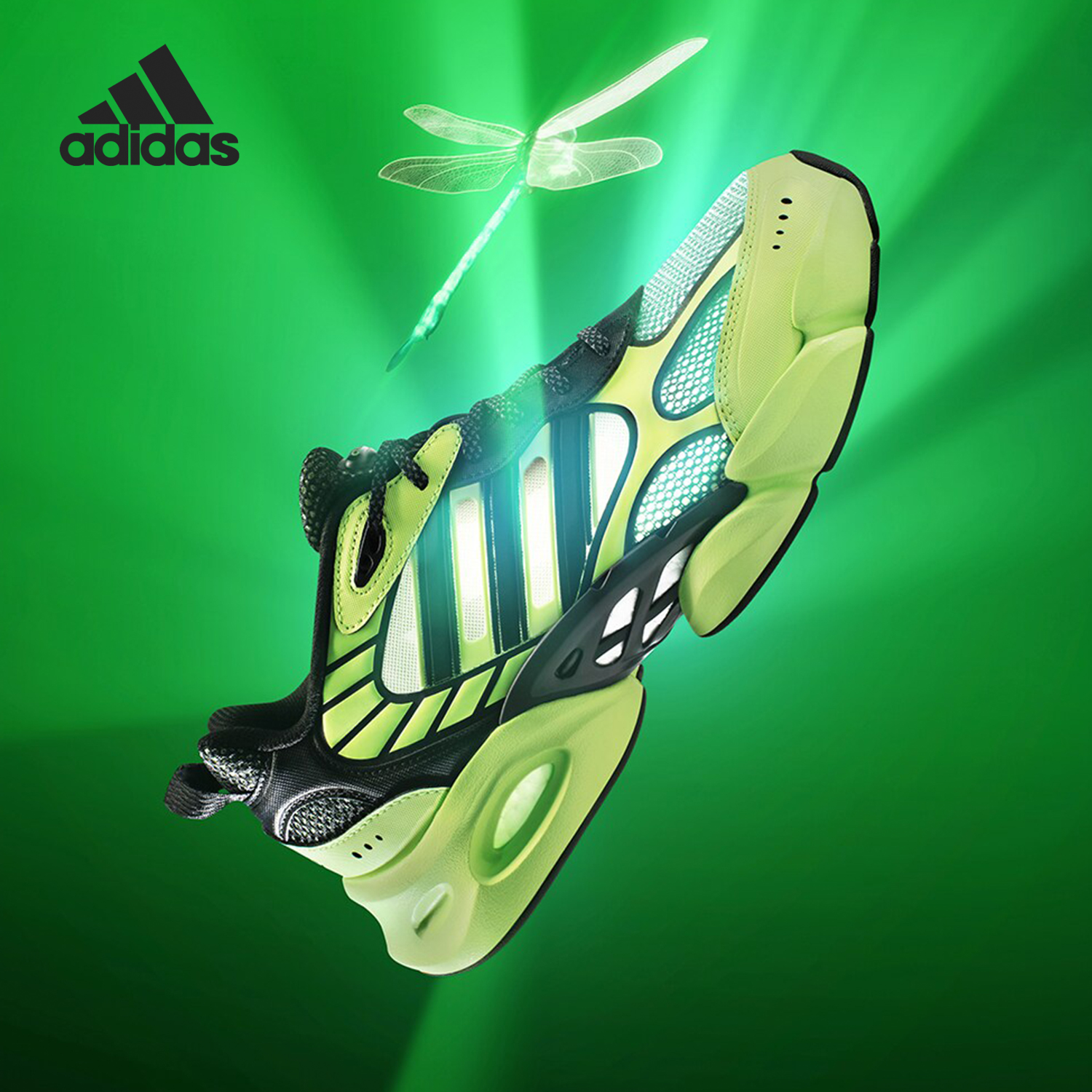 Adidas/阿迪达斯正品VENTO 3.0男女清风鞋网面跑步鞋IH2279