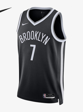 Nike/耐克正品新款男子运动篮网7号KD杜兰特球衣sw背心DN1996-011