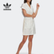女子收腰休闲运动连衣裙 26夏DRESS GM5390 阿迪达斯正品 Adidas