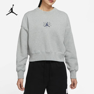 Nike/耐克正品JORDON女子运动秋季圆领针织卫衣D套头衫 Q0864-063