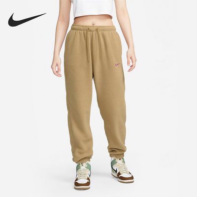 Nike/耐克正品新款Sportswear Plush女子摇粒绒长裤DQ6813-258