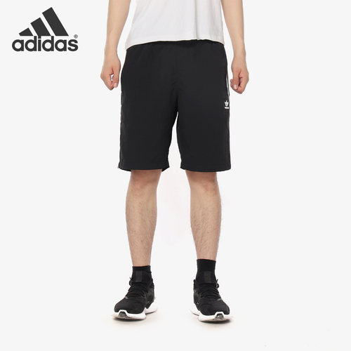 Adidas/阿迪达斯正品 三叶草男裤新款 运动短裤五分裤 CW1305