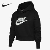 耐克正品 休闲大童连帽时尚 潮流运动宽松套头卫衣 Nike DN5114 010