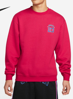 Nike/耐克正品JORDAN26夏运动训练男子圆领套头卫衣 DR6421-614