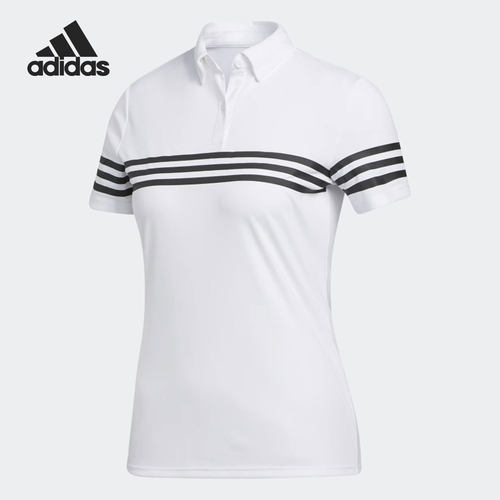 Adidas阿迪达斯女子高尔夫POLO衫