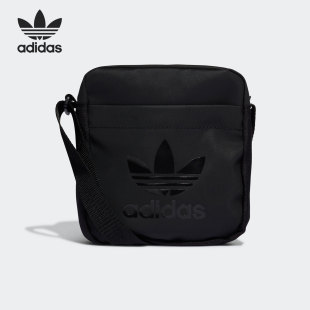 Adidas HD7188 三叶草运动休闲收纳斜挎包男女单肩包 阿迪达斯正品