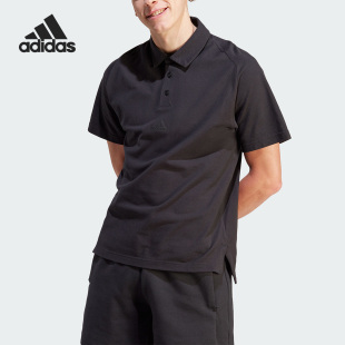 休闲短袖 新款 男子时尚 IA3124 POLO衫 阿迪达斯正品 Adidas 秋季