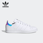 阿迪达斯正品 三叶草STAN SMITH Adidas J男女大童休闲板鞋 FX7521