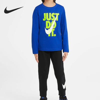 Nike/耐克正品春季新款小童休闲时尚舒适运动套装 DJ3994-010