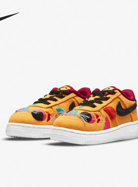 Nike/耐克正品FORCE 1 LV8 TD婴童新年款运动防滑童鞋DQ5072-701