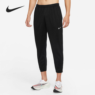 Nike/耐克正品男子加绒拉链跑步训练运动九分裤 DD6216-010