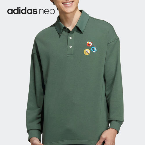 阿迪达斯正品男女运动POLO衫