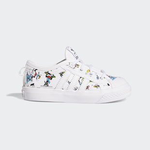 联名儿童运动鞋 Adidas FW3822 DISNEY NIZZA 阿迪达斯正品 三叶草