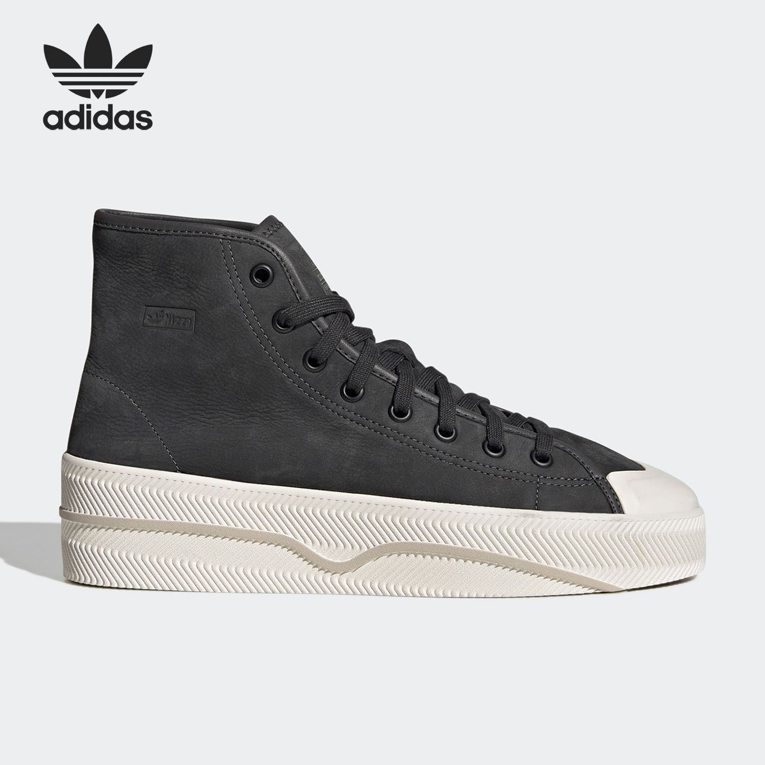 Adidas/阿迪达斯正品三叶草男女同款运动休闲透气高帮板鞋 GX7315