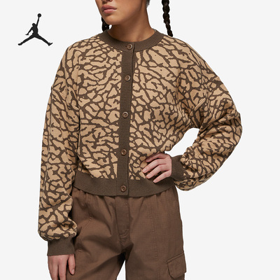 Nike/耐克正品Jordan新款女子休闲运动针织外套DX0449-274