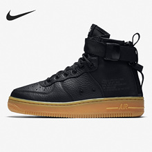 Nike/耐克正品 SF AF1 MID 女子GS大童高帮运动休闲鞋 AJ0424-001