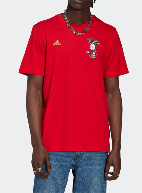 Adidas/阿迪达斯正品26夏M SALAH G T 足球短袖男子运动T恤HG1980