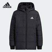 阿迪达斯正品 新款 Adidas PADDED JKT 大童保暖运动棉服 H45030