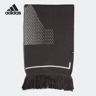 Adidas 新款 男女秋保暖運動休閑簡約圍巾 HK6497 阿迪達斯正品