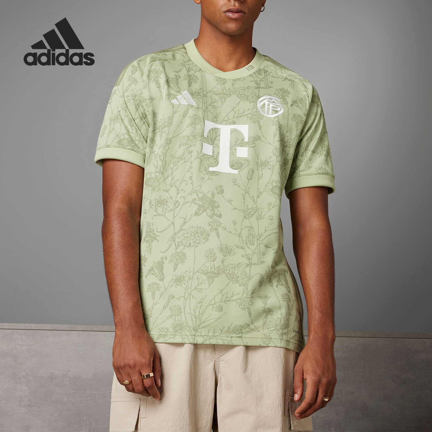 Adidas/阿迪达斯男士足球短袖