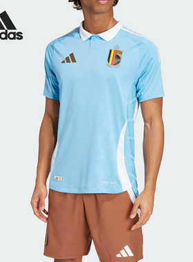 Adidas/阿迪达斯正品RBFA A JSY AU 比利时队男士球衣IQ0776