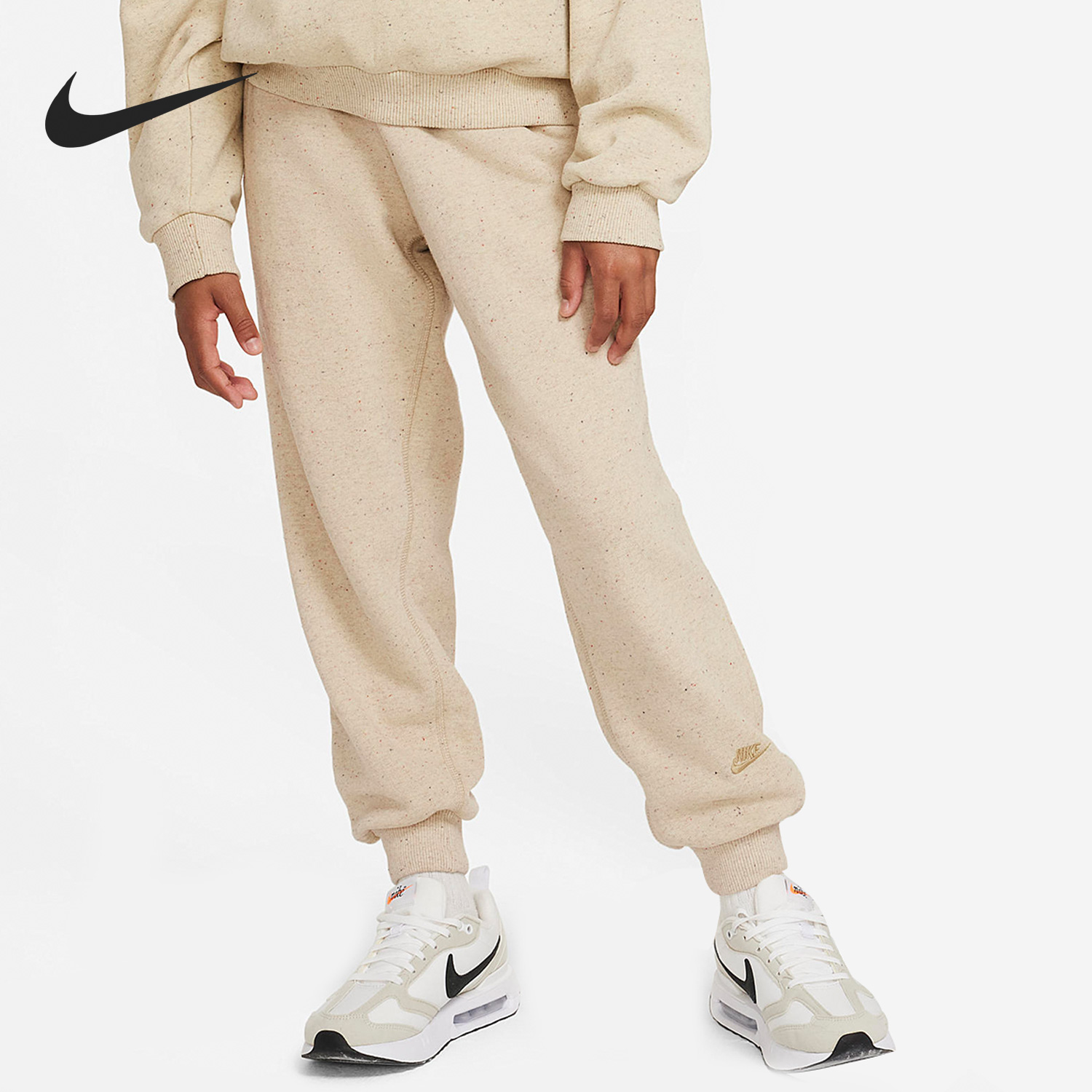 Nike/耐克正品秋季新款大童运动休闲加绒耐磨保暖长裤 DQ8882-250