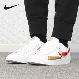Nike/耐克正品开拓者blazer cny百家衣低帮休闲板鞋BV6655