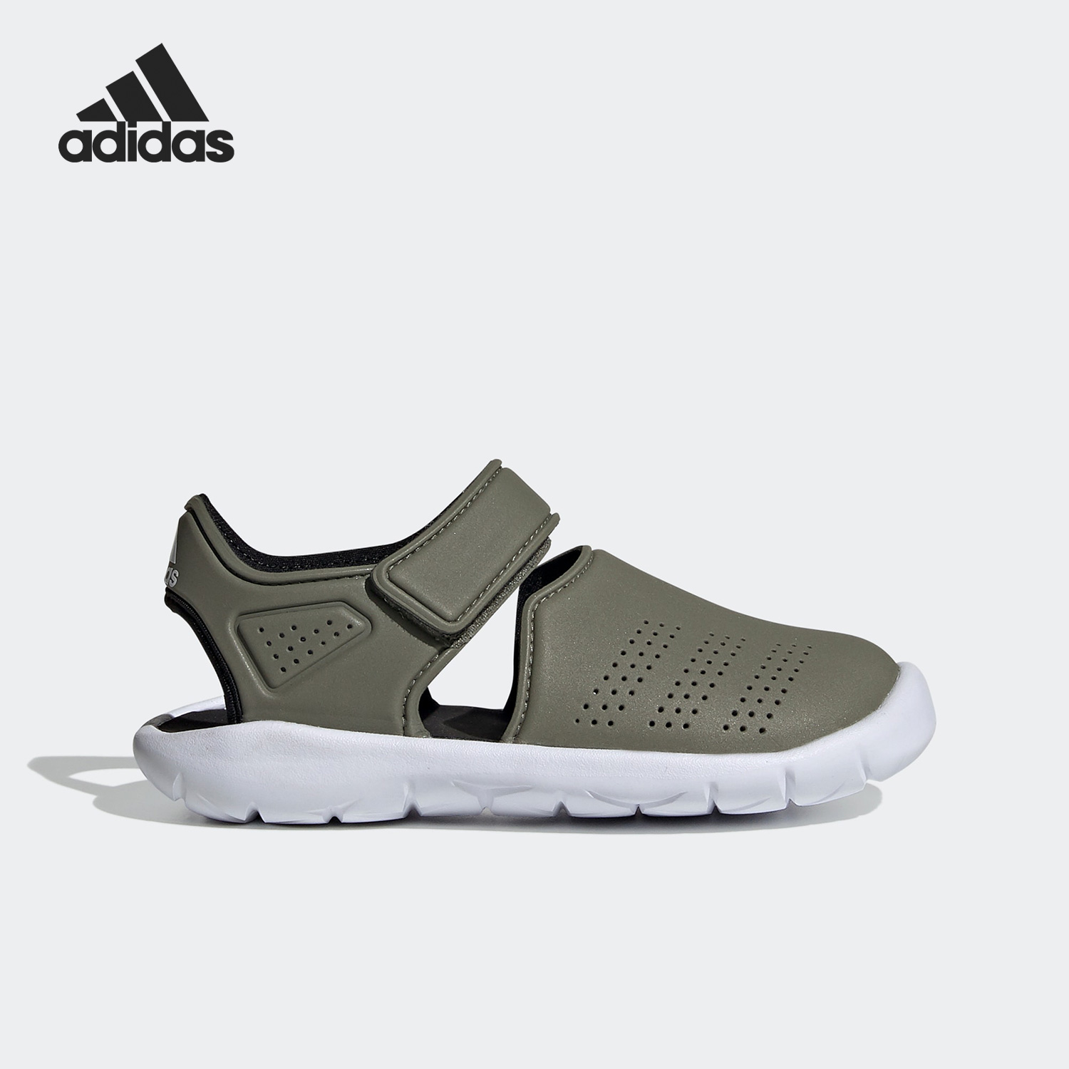 阿迪达斯夏季沙滩大童运动凉鞋