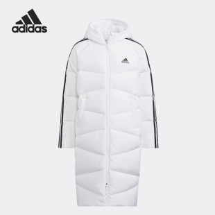 阿迪达斯正品 DOWN儿童长款 羽绒服运动外套HM7165 Adidas