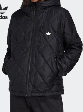 Adidas/阿迪达斯正品三叶草男子运动休闲保暖防风羽绒服 HL9205