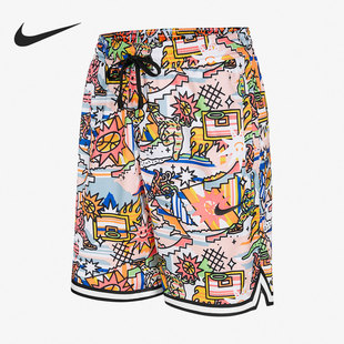 Nike 涂鴉跑步男子健身速干籃球運動短褲 DV3449 010 耐克正品