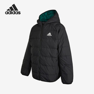 休闲大童时尚 潮流运动保暖羽绒服 阿迪达斯正品 Adidas H45034