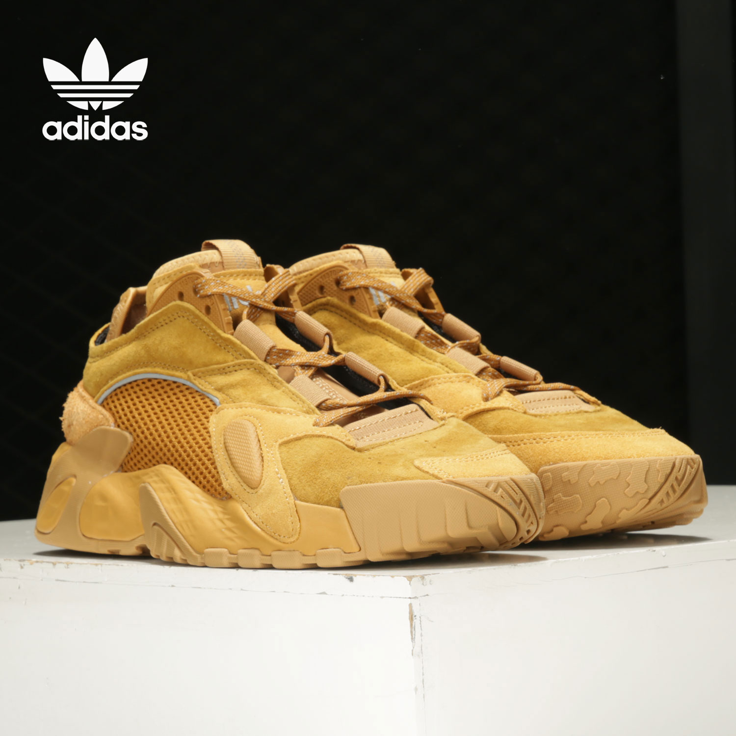 Adidas/阿迪达斯正品三叶草 STREETBALL 男女缓震运动鞋 FV4828 运动鞋new 运动休闲鞋 原图主图