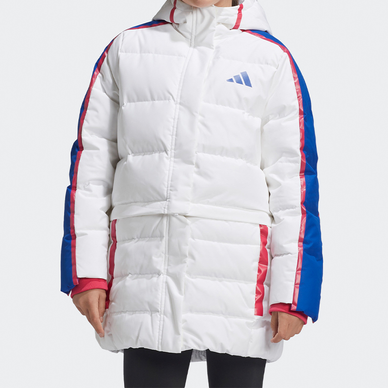 Adidas/阿迪达斯正品新款大童装冬季训练休闲运动羽绒服 GG3702