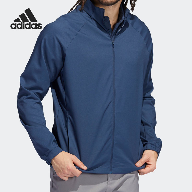 Adidas/阿迪达斯正品秋季新款男子舒适运动高尔夫夹克外套 H56796 运动服/休闲服装 运动茄克/外套 原图主图