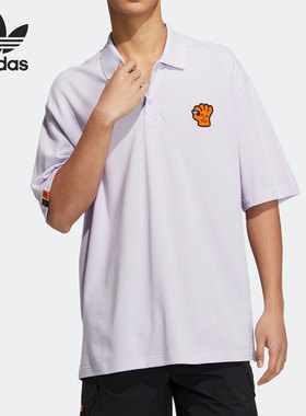 Adidas/阿迪达斯正品KT SOLID POLOSS男子短袖运动POLO衫HR6439