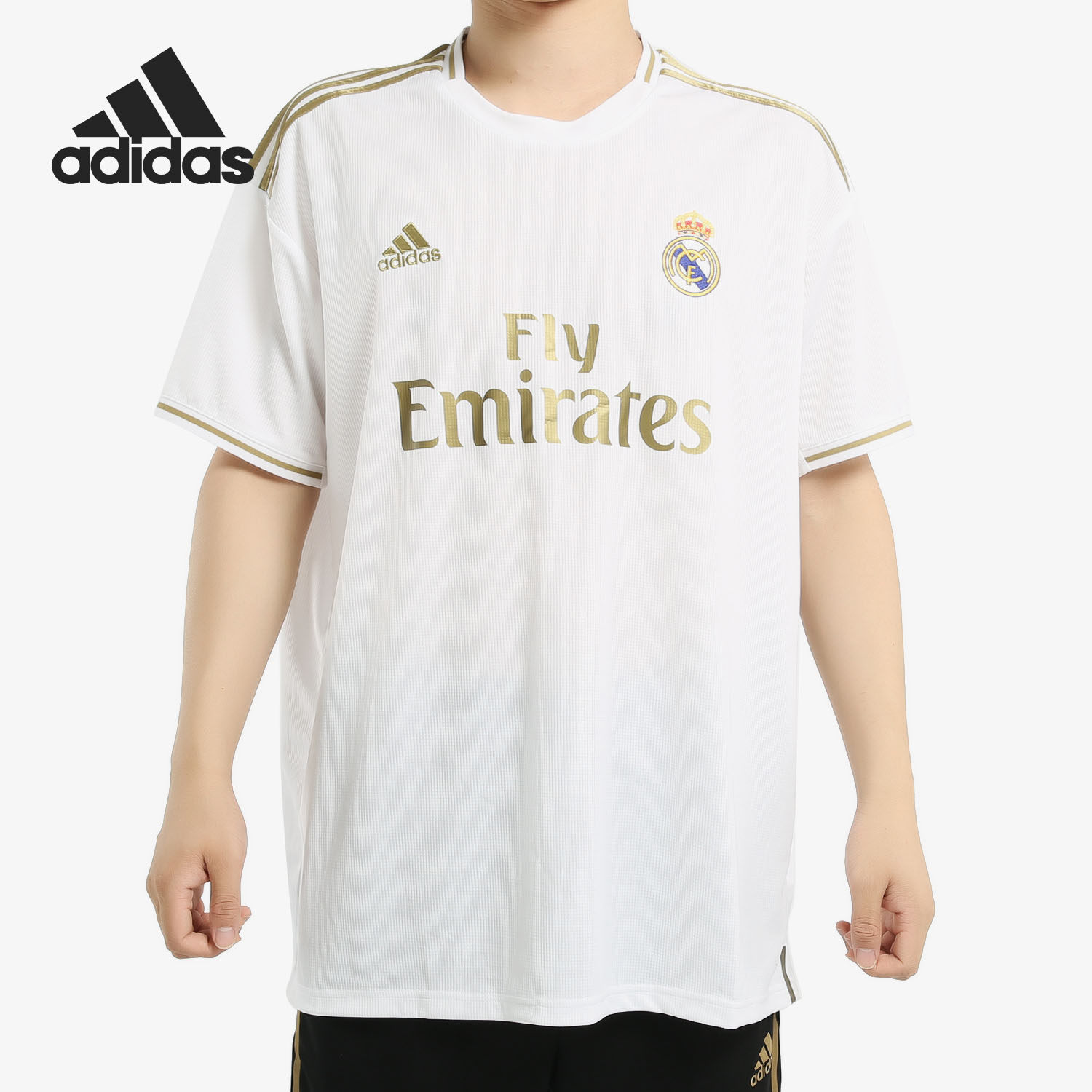 Adidas/阿迪达斯正品 REAL H JSY 男子足球皇马主场比赛服 DW4433